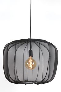 Light & Living Hanglamp 'Plumeria' 60cm, kleur Zwart