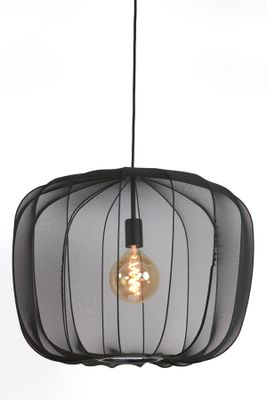 Light & Living Hanglamp 'Plumeria' 60cm, kleur Zwart
