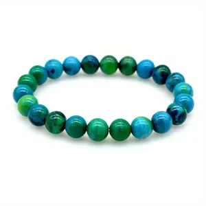 8mm Kralen Armband van Chrysocolla - Sieraden - Spiritueelboek.nl