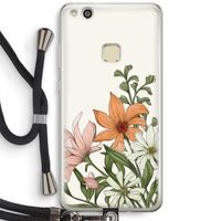 Floral bouquet: Huawei Ascend P10 Lite Transparant Hoesje met koord
