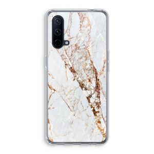 Goud marmer: OnePlus Nord CE 5G Transparant Hoesje