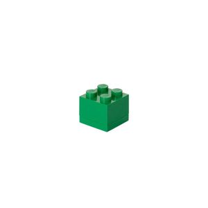 LEGO - Set van 4 - Opbergbox Mini 4, Groen - LEGO