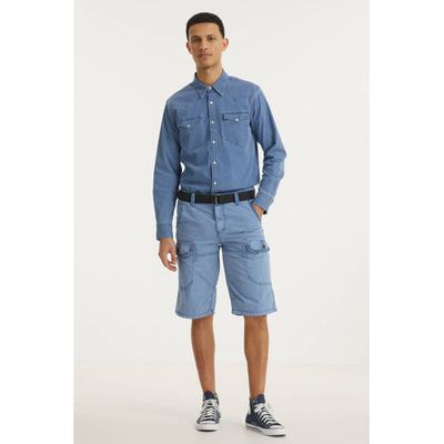 Cars regular fit cargo short Random grijsblauw Cars regular fit cargo short Random grijsblauw
