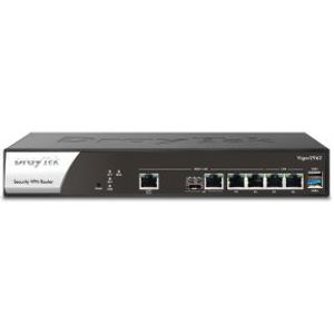 Draytek Vigor 2962F bedrade router 2.5 Gigabit Ethernet Zwart