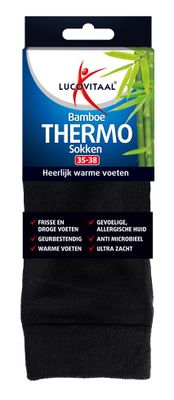 Lucovitaal Bamboe Thermosokken 35-38