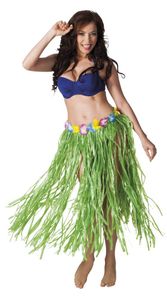 Hawaii rok lang groen 80cm