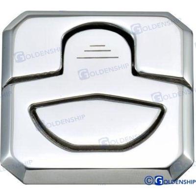 Tiradores GS72426 - TIRADOR INOX CUADRADO 51X51MM
