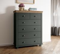 Home365 Ladekast Elvas - Donkergroen - 6 Lades