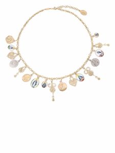 Dolce & Gabbana collier en or 18ct à médaillons