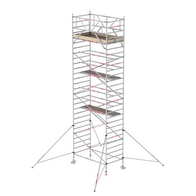 Altrex RS TOWER 32 rolsteiger | 9.20 m | 1.35 m | 2.45 m houten platform | Schoren - T320006