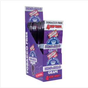 Royal Blunts Royal Blunts Hemparillo - Grape 15 x 4 stuks