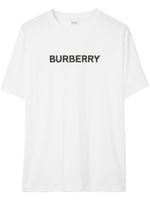 Burberry t-shirt en coton à logo imprimé - Blanc - thumbnail