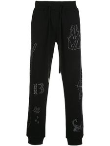 Haculla pantalon de jogging Webbed Up en jersey - Noir