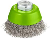 Bosch Accessoires Komstaalborstel, roestvrij 65 mm, 0,3 mm, 12500 U/ min, 14 1st - 2608622061