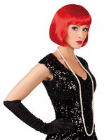 Pruik Cabaret rood - thumbnail