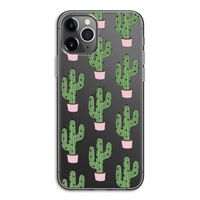 Cactus Lover: iPhone 11 Pro Transparant Hoesje