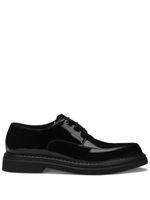 Dolce & Gabbana derbies en cuir verni - Noir