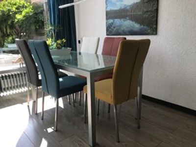 Set van 5 leren eetkamerstoelen - diverse kleuren leer - Echt leer, Modern, ontdek de vele Leersoorten en Kleuren bij ShopX
