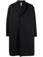 CFCL manteau boutonné à col cranté - Noir