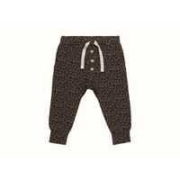 Little Indians regular fit broek Pants Leopard met dierenprint bruin - thumbnail