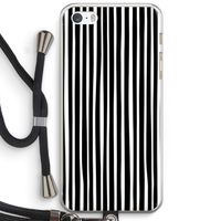 Stripes: iPhone 5 / 5S / SE Transparant Hoesje met koord