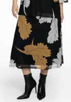 Yoek Rok FLOWER | Zwart | Maat 46/48