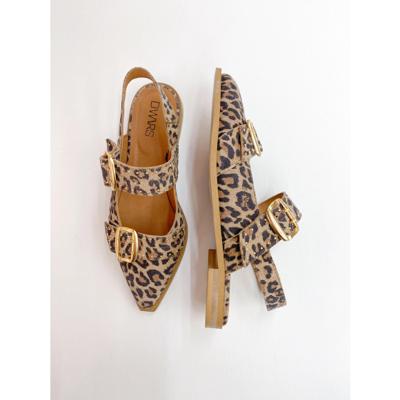DWRS - Beige | Dames | Sandaal | Beige | 37 | regular | Kamst mode