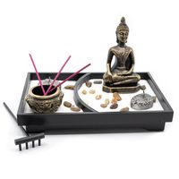 Mini Zen Tuin Japans met Boeddha (12,5cm)