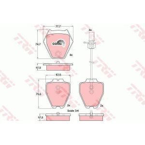 Trw Remblokset GDB1381