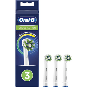 Oral-B CrossAction Opzetborstel Met CleanMaximiser-technologie, Verpakking Van 3 Stuks