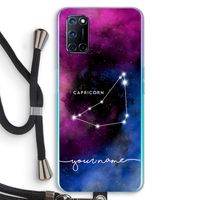 Sterrenbeeld - Donker: Oppo A72 Transparant Hoesje met koord Sterrenbeeld - Donker: Oppo A72 Transparant Hoesje met koord