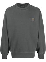 Carhartt WIP sweat en coton à patch logo - Gris - thumbnail