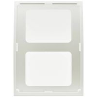 Deflecto 2304WEU Follderhouder (tafelmodel) Voor papierformaat: DIN A4 staand Wit, Transparant 1 stuk(s)