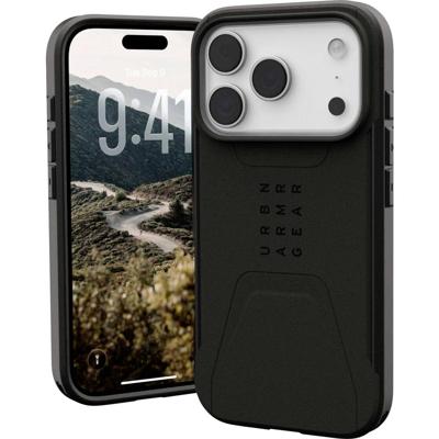 Urban Armor Gear Case Apple Apple iPhone 17 Pro Zwart
