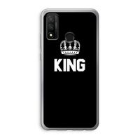 King zwart: Huawei P Smart (2020) Transparant Hoesje
