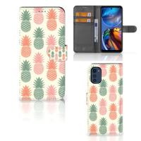 Motorola Moto E32 | Moto E32s | Book Cover | Ananas