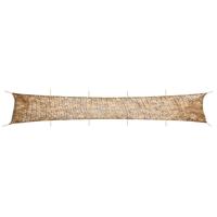 VidaXL Camouflagenet met opbergzak 1038x137 cm zandkleurig