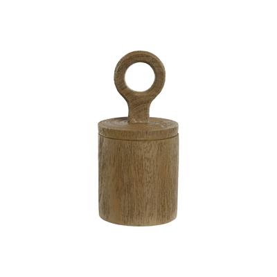 Doos-Juwelenkistje Home ESPRIT Bruin Hars 9 x 9 x 19 cm