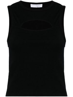 IRO débardeur à découpes - Noir