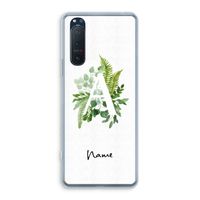 Green Brush: Sony Xperia 5 II Transparant Hoesje