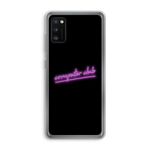 Vice Black: Samsung Galaxy A41 Transparant Hoesje