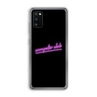 Vice Black: Samsung Galaxy A41 Transparant Hoesje Vice Black: Samsung Galaxy A41 Transparant Hoesje