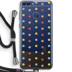 Bollen: Huawei P Smart (2018) Transparant Hoesje met koord
