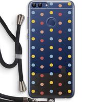 Bollen: Huawei P Smart (2018) Transparant Hoesje met koord