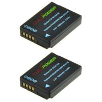 ChiliPower DMW-BCG10 accu voor Panasonic - 1000mAh - 2-Pack