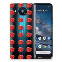 Nokia 8.3 | Siliconen Case | Paprika Red