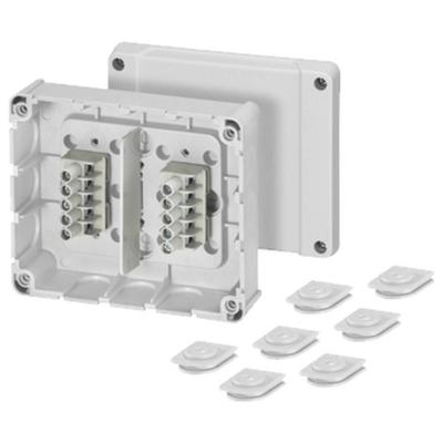 Hensel 6000042 Verdeeldoos Halogeenvrij, Verzegelbaar (l x b) 139 mm x 119 mm 1 stuk(s)