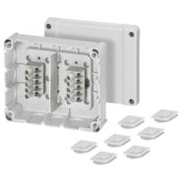 Hensel 6000042 Verdeeldoos Halogeenvrij, Verzegelbaar (l x b) 139 mm x 119 mm 1 stuk(s)