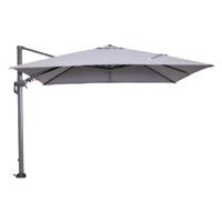 Hawaii parasol - 300x300 cm - light grey - thumbnail