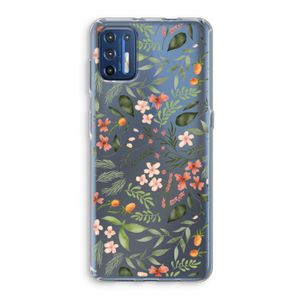 Sweet little flowers: Motorola Moto G9 Plus Transparant Hoesje